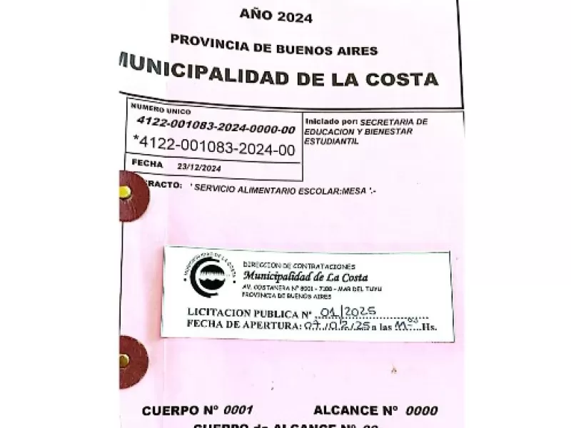 Denuncian una red de corrupción sistemática en el Partido de La Costa