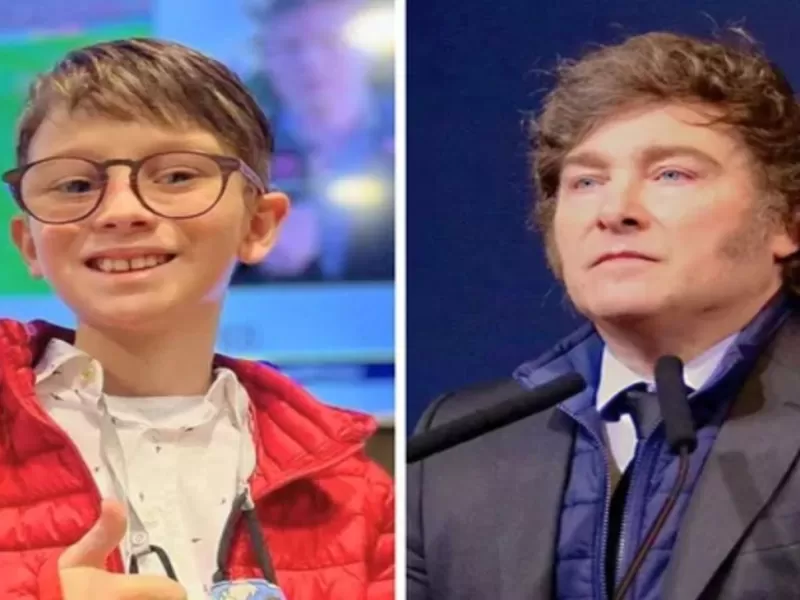 El Presidente de La Nación, puso en evidencia a los padres de Ian Moche: " hacen activismo con el niño autista"